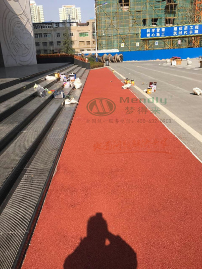 航天五一〇所 策勒彩色路面